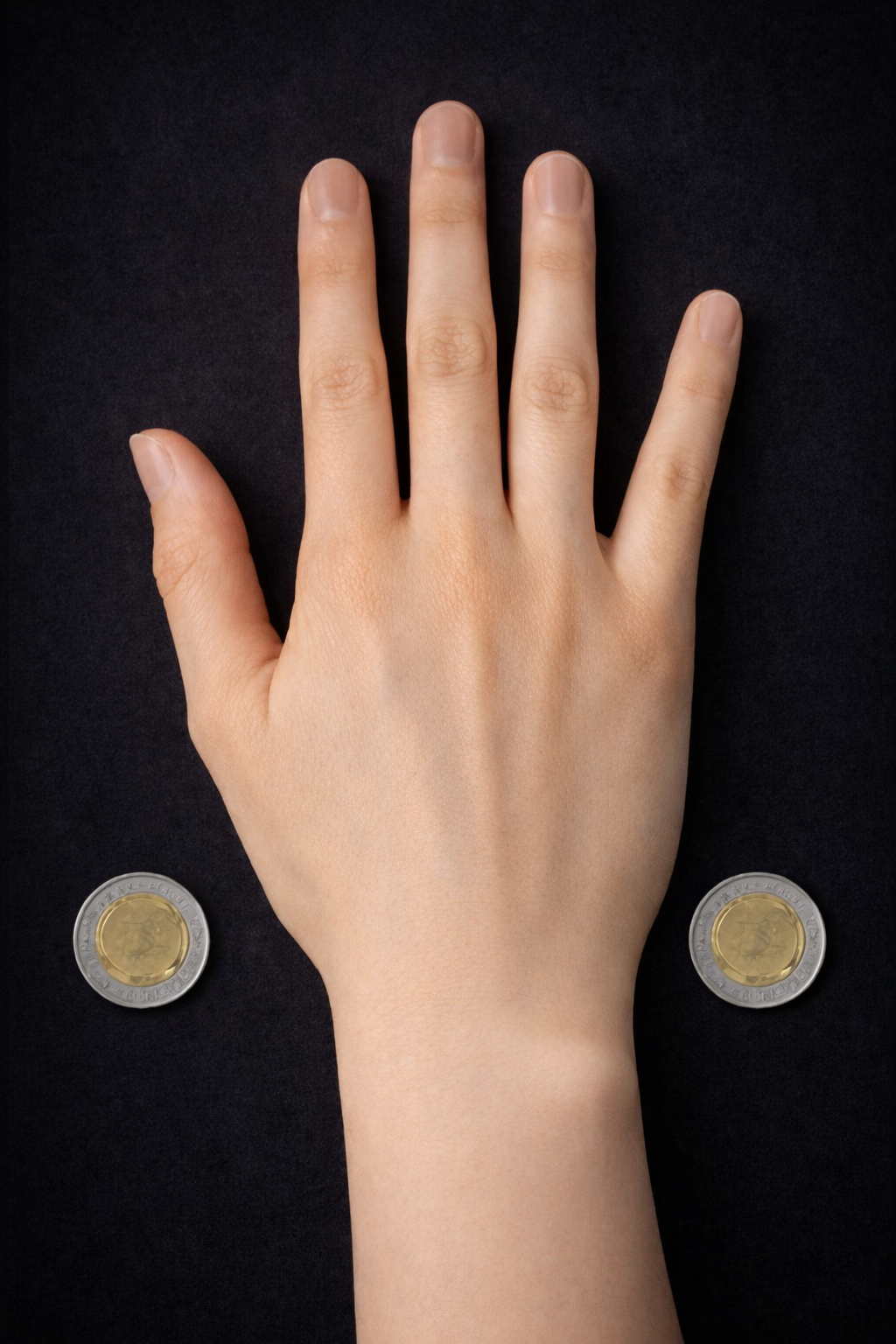 มือขวา — หลังมือ